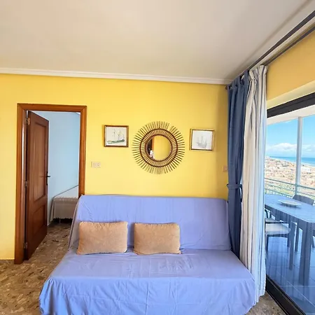 Apartment First-line Beachfront Penthouse, Terrace, And Ocean Views Faro de Cullera